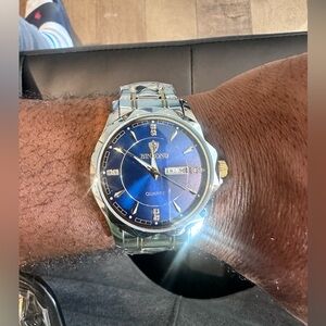 Boss By Binbond Silver and Blue